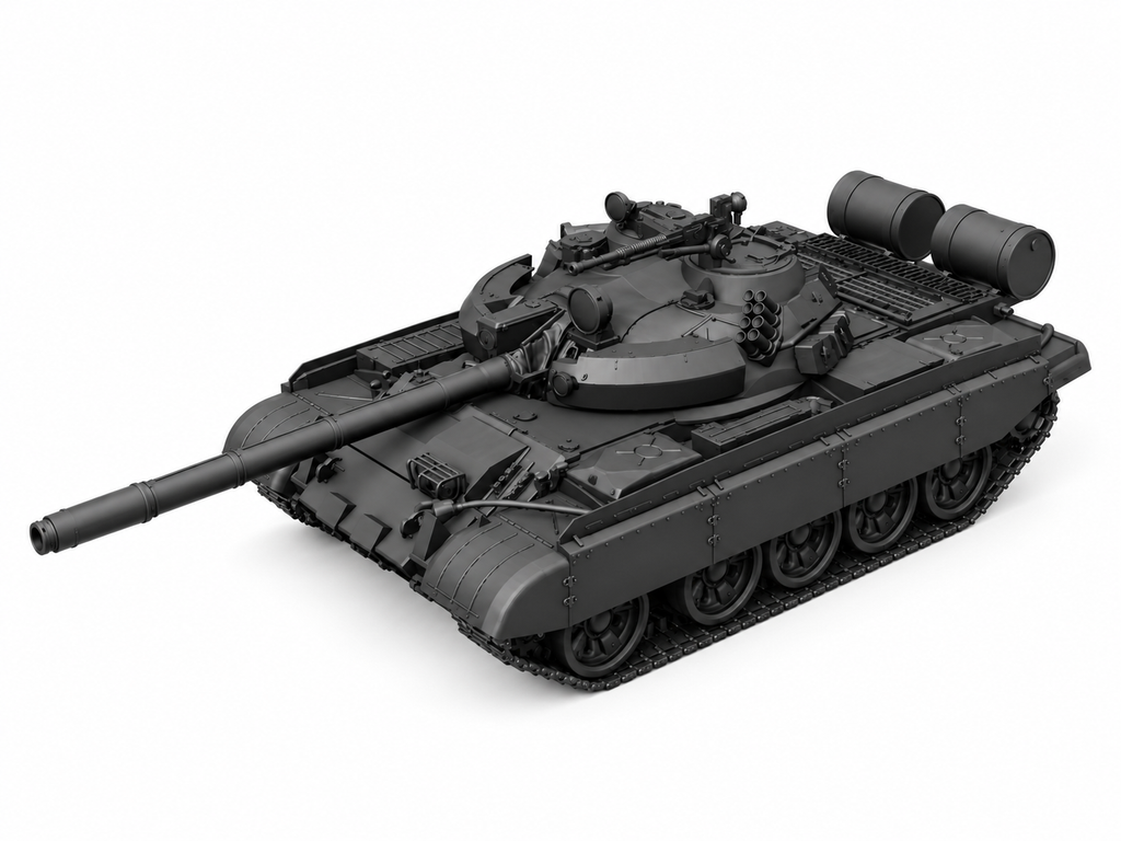 SSMODEL 1/72 1/144 Multi Scale T-55AM Soviet tank Resin Model Kit TSS0296