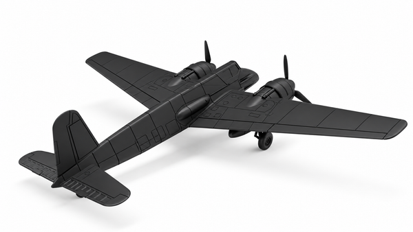 SSMODEL Multi Scale Henschel Hs 129 B-2 3 Pilots Germany WW2 MODEL kit RSS0003