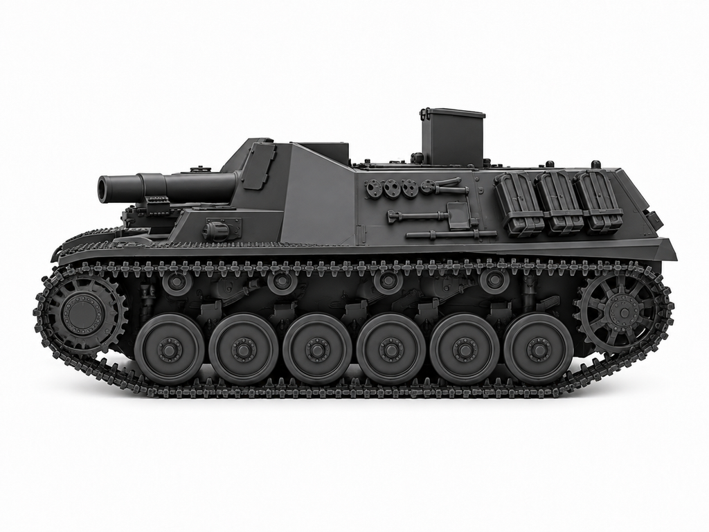 SSMODEL 1/72 1/144 Multi Scale  Sturmpanzer II Bison Tank MODEL TSS1359