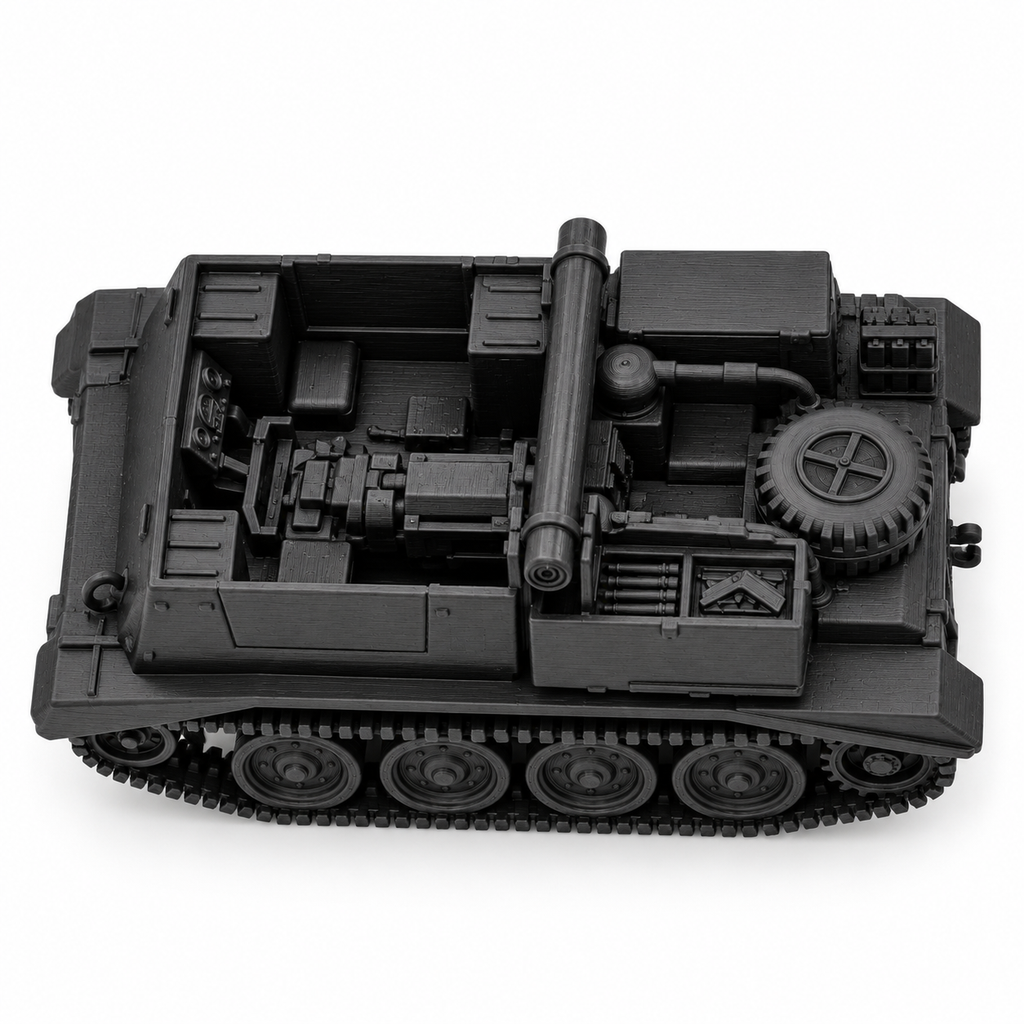 SSMODEL 1/72 1/144 WWII British Crusader Gun Tractor D-Day Resin Model TSS1048