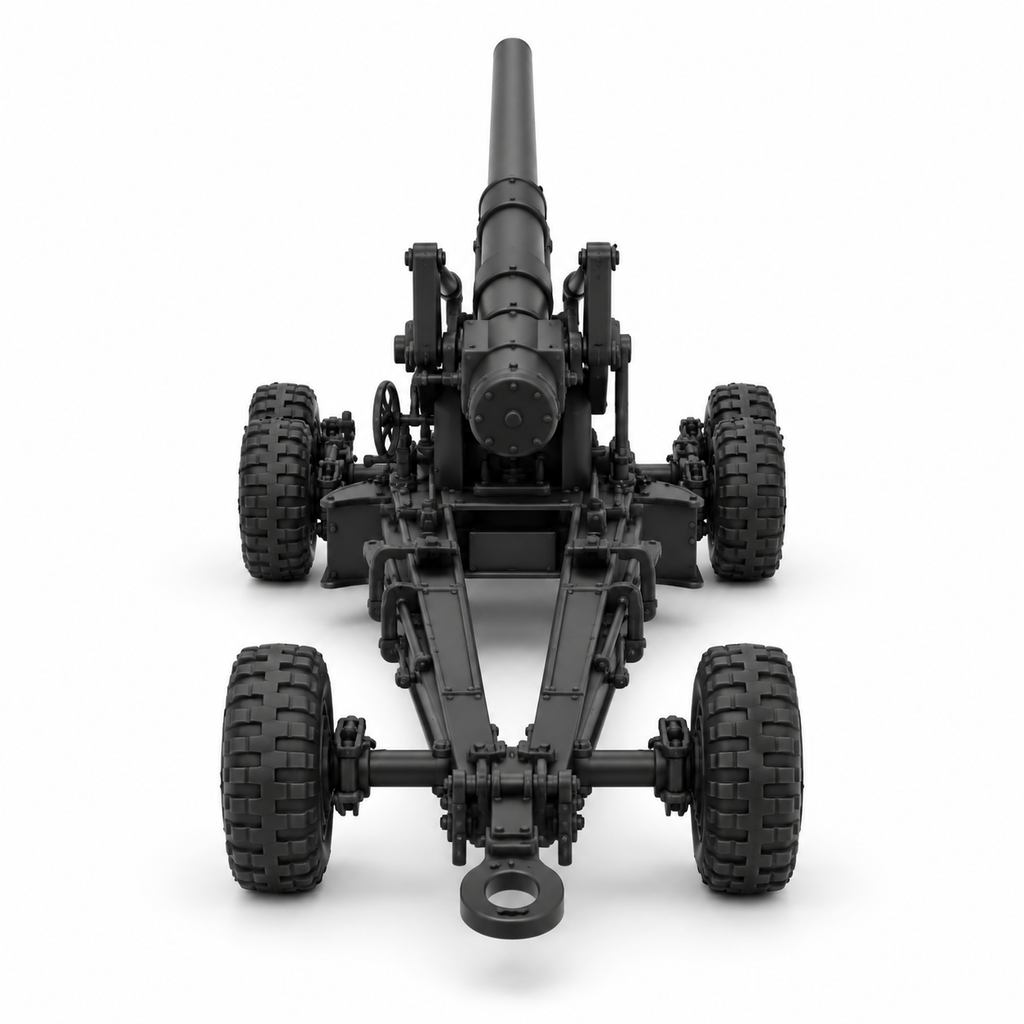 SSMODEL 1/72 1/144 Multi Scale 155mm Gun M1 Long Tom USA Resin MODEL KIT TSS0789