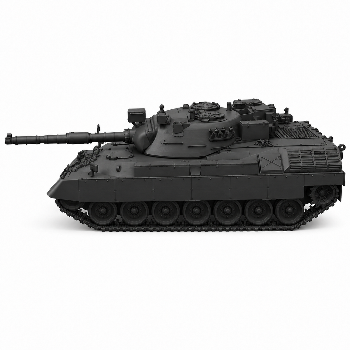 SSMODEL 1/72 1/144 Multi Scale Leopard 1A5 BE Belgian coldwar MBT Model TSS0539 — detail view 3