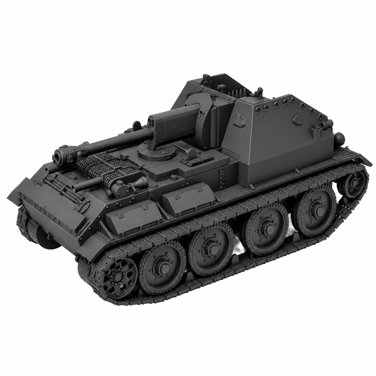 SSMODEL 1/72 1/144 Multi Scale SU-7 Strelets Soviet self-propelled Model TSS0098 — detail view 7