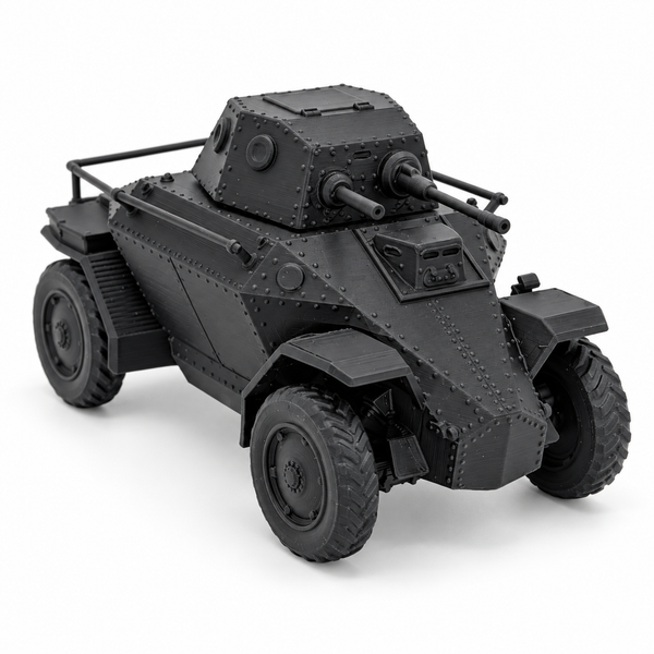 SMODEL 1/72 1/144 WWII Hungarian 39M Csaba Armoured Car Resin Model Kit TSS1217