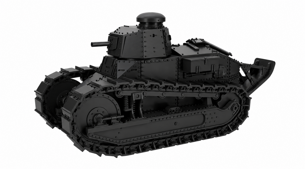 SSMODEL 1/72 1/144 Multi Scale M1917 Light Tank US Tank Resin MODEL kit TSS1157