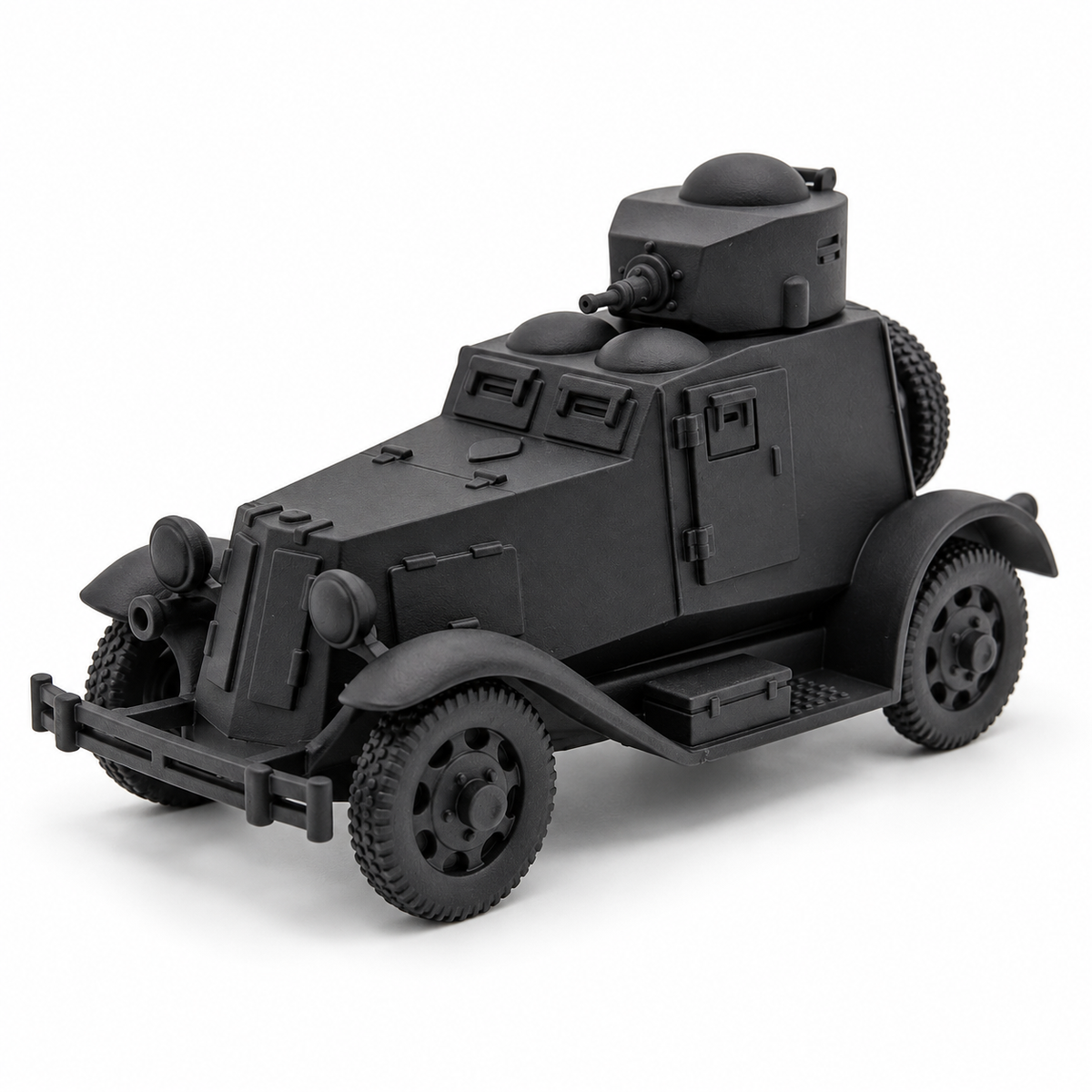 SSMODEL 1/72 1/144 Multi-Scale WWII Soviet FAI Armored Car Resin Model TSS1237 — detail view 15