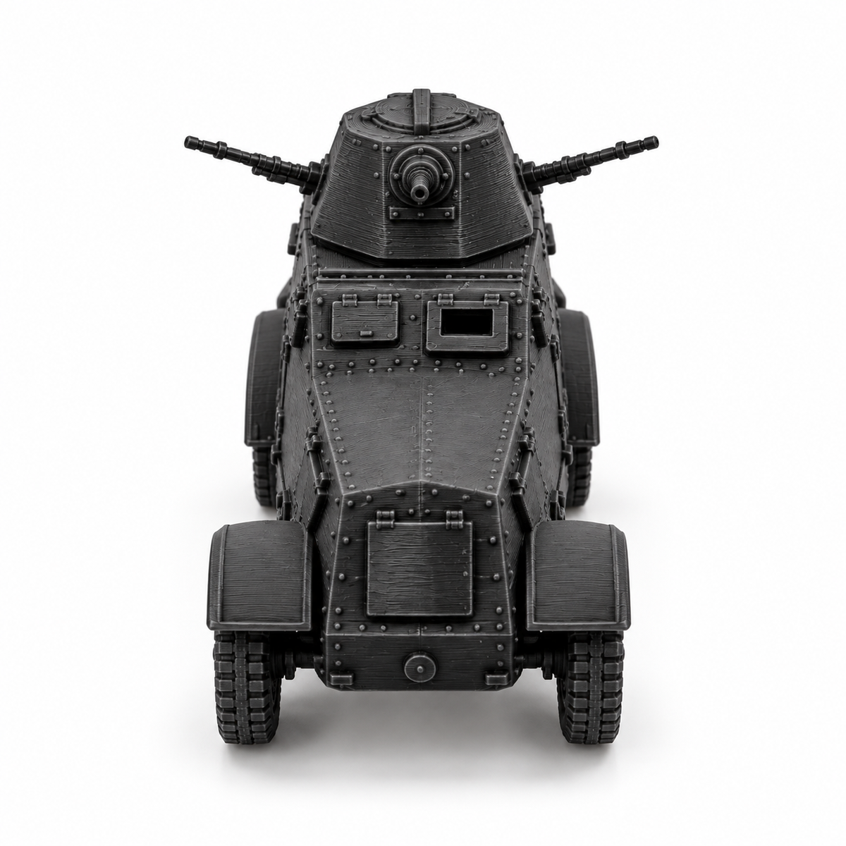 SSMODEL 1/72 1/144 WWII Polish Wz.29 Heavy Armored Car Resin Model Kit TSS1247 — detail view 2