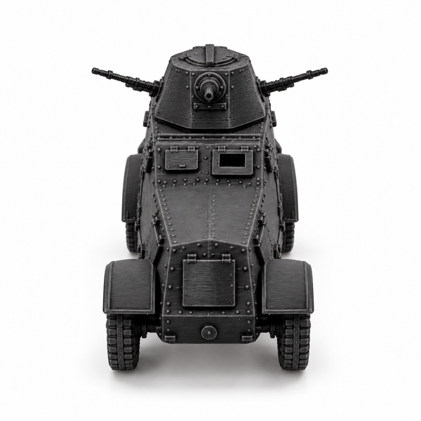 SSMODEL 1/72 1/144 WWII Polish Wz.29 Heavy Armored Car Resin Model Kit TSS1247