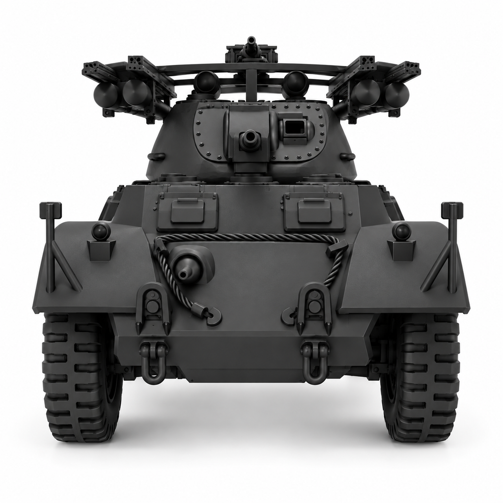 SSMODEL 1/72 1/144Multi Scale Staghound Tulip RL Armored Car UK US MODEL TSS1346