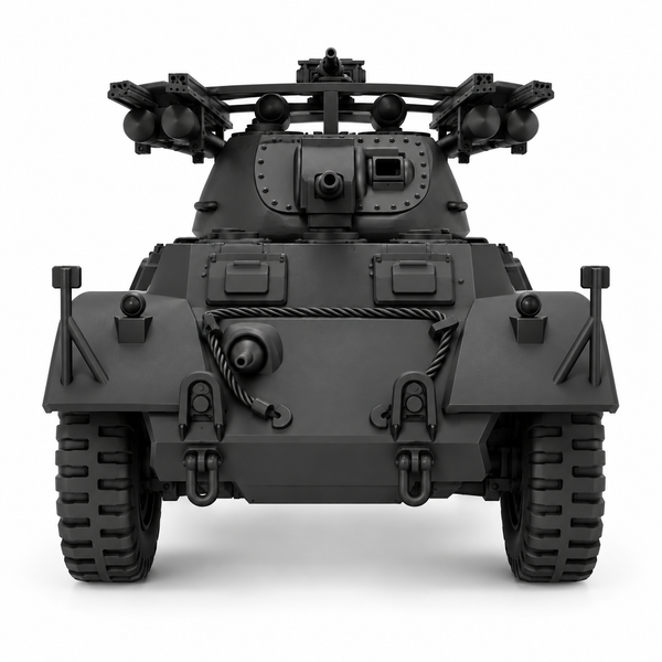 SSMODEL 1/72 1/144Multi Scale Staghound Tulip RL Armored Car UK US MODEL TSS1346