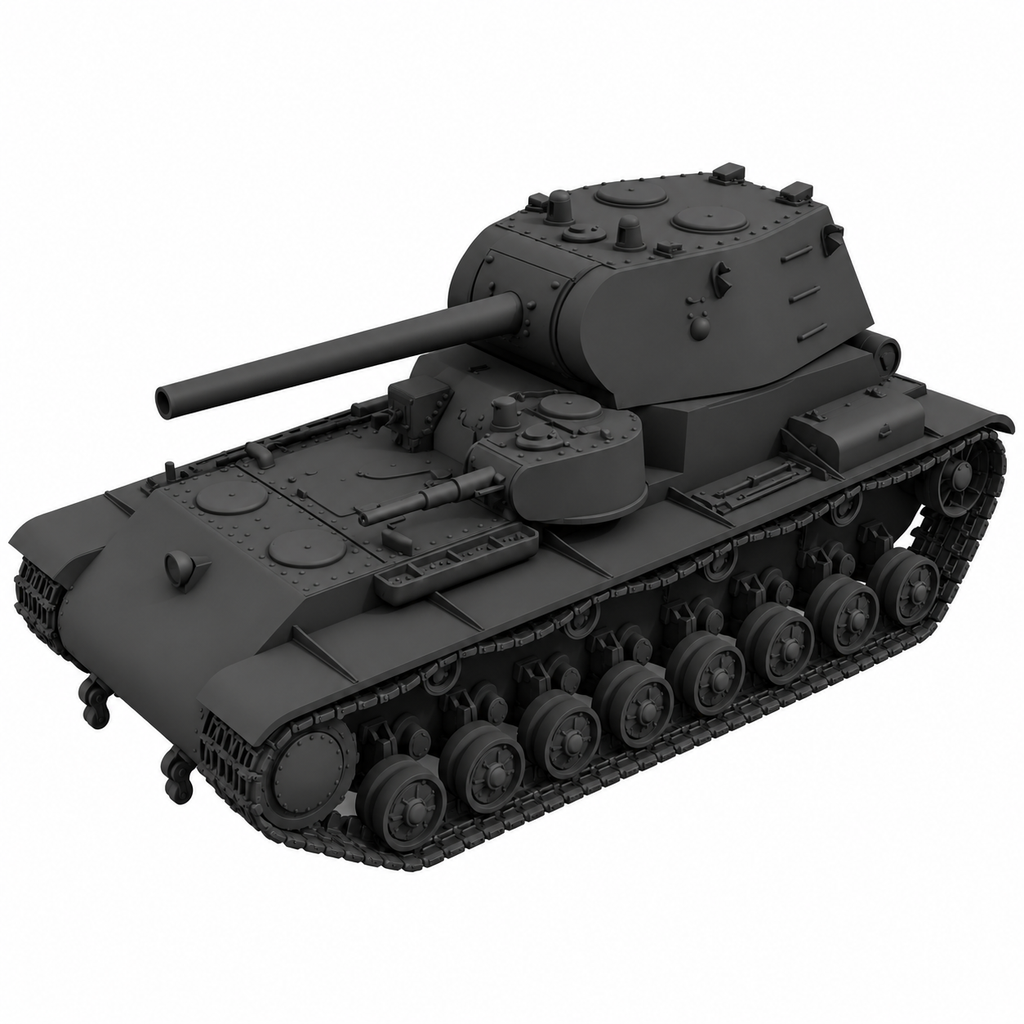 SSMODEL 1/72 1/144 Multi Scale KV-4 V tank Resin Model Kit TSS0091