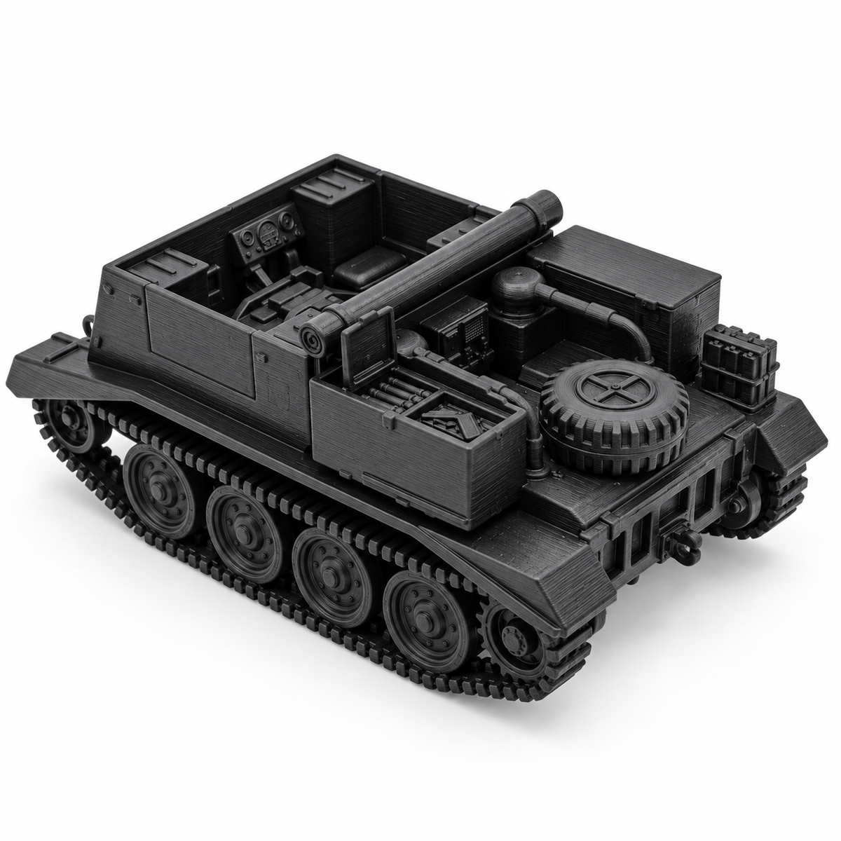 SSMODEL 1/72 1/144 WWII British Crusader Gun Tractor D-Day Resin Model TSS1048 — detail view 9