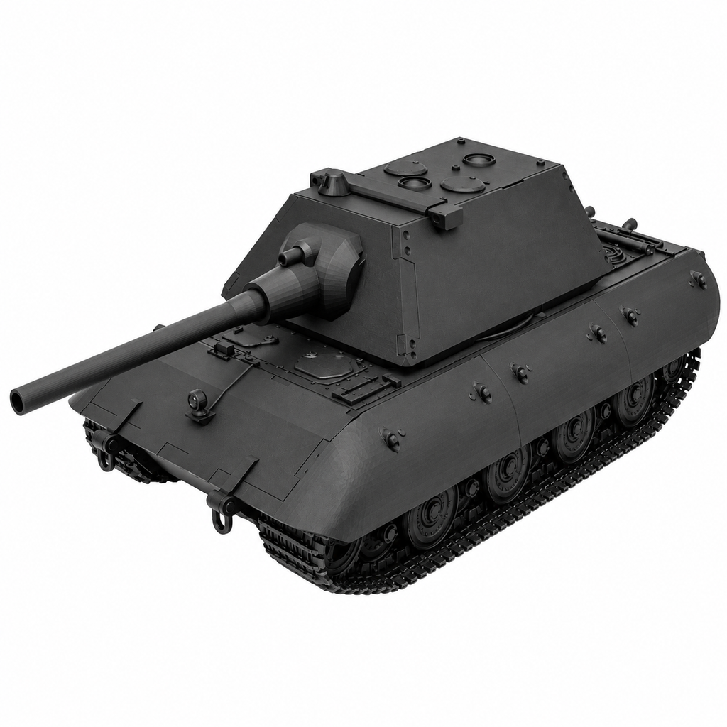 SSMODEL 1/72 1/144 Multi Scale E-100 Tank Resin MODEL kit TSS0346