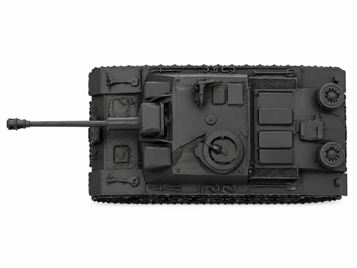 SSMODEL 1/72 1/144 Multi Scale STUG III Ausf.G - Late Production MODEL TSS1355 — detail view 3