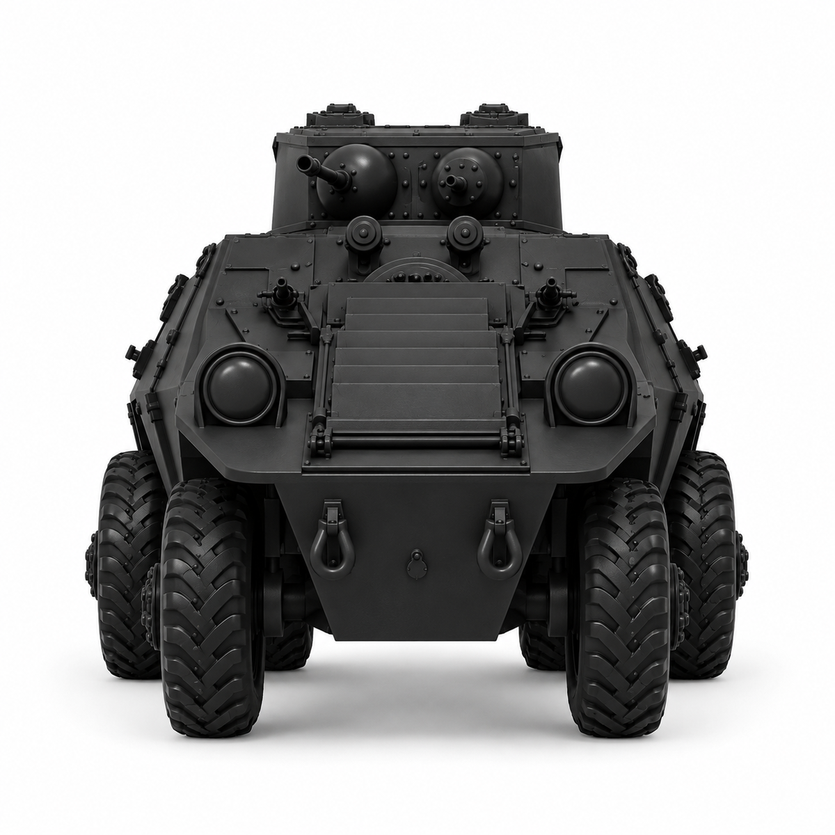 SSMODEL 1/72 1/144 Multi Scale Steyr ADGZ Armored Car 8 Rad Resin MODEL TSS0961 — detail view 2