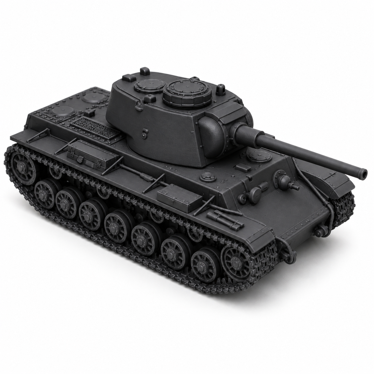 SSMODEL 1/72 1/144 Multi Scale Pz.Kpfw. KW I 756 r tank Resin Model Kit TSS0171 — detail view 7