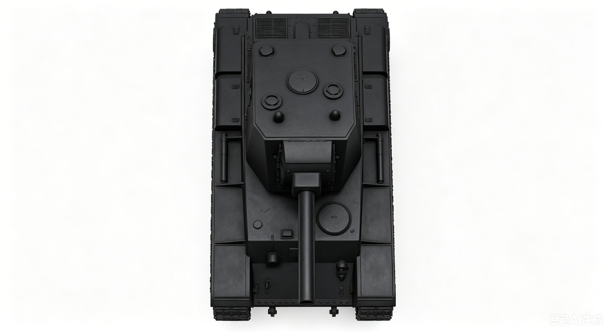 SSMODEL 1/72 1/144 Multi Scale KV-2 pre-serial prototypes tank MODEL kit TSS0145 — detail view 5