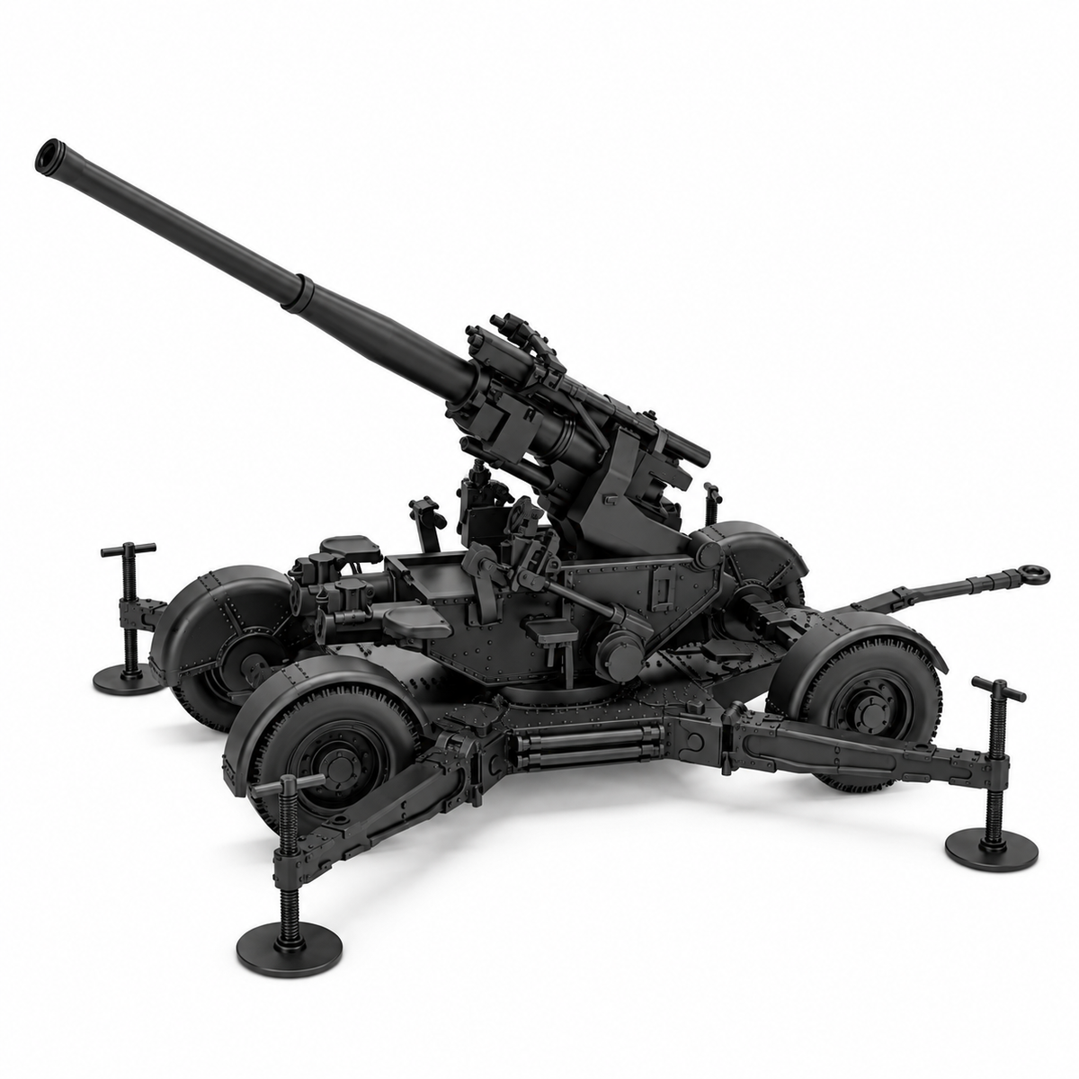SSMODEL 1/72 1/144 Multi Scale QF 3.7 Inch AA UK Resin MODEL KIT TSS1518 — detail view 10