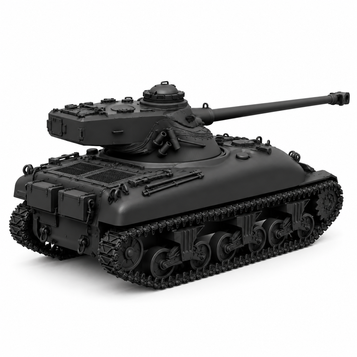 SSMODEL 1/72 1/144  Multi Scale M4A1 FL10 French medium tank MODEL kit TSS0356 — detail view 5