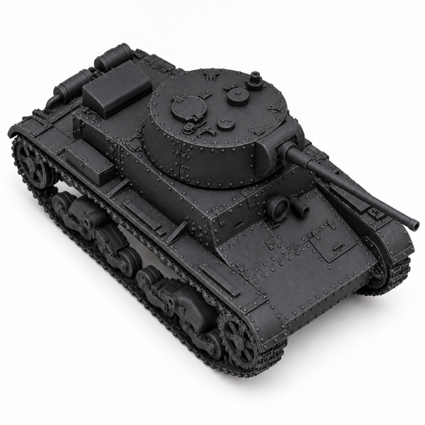SSMODEL 1/72 1/144 Multi Scale T-26 mod.1933 soviet tank Resin Model Kit TSS0068
