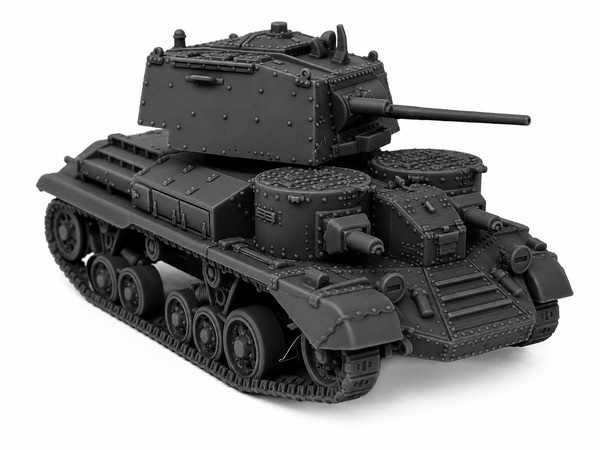 SSMODEL 1/72 1/144 Multi Scale Cruiser A9 Mk.I UK WW2 Tank MODEL kit TSS1375
