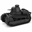 SSMODEL 1/72 1/144 Light Tank Renault FT-17 France Tank Resin Model Kit TSS0921