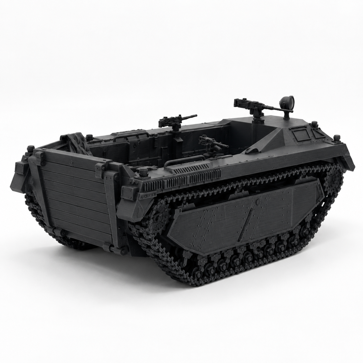 SSMODEL 1/72 1/144 LVT-3 Bushmaster WWII US Amphibious  Resin Model Kit TSS0869 — detail view 4