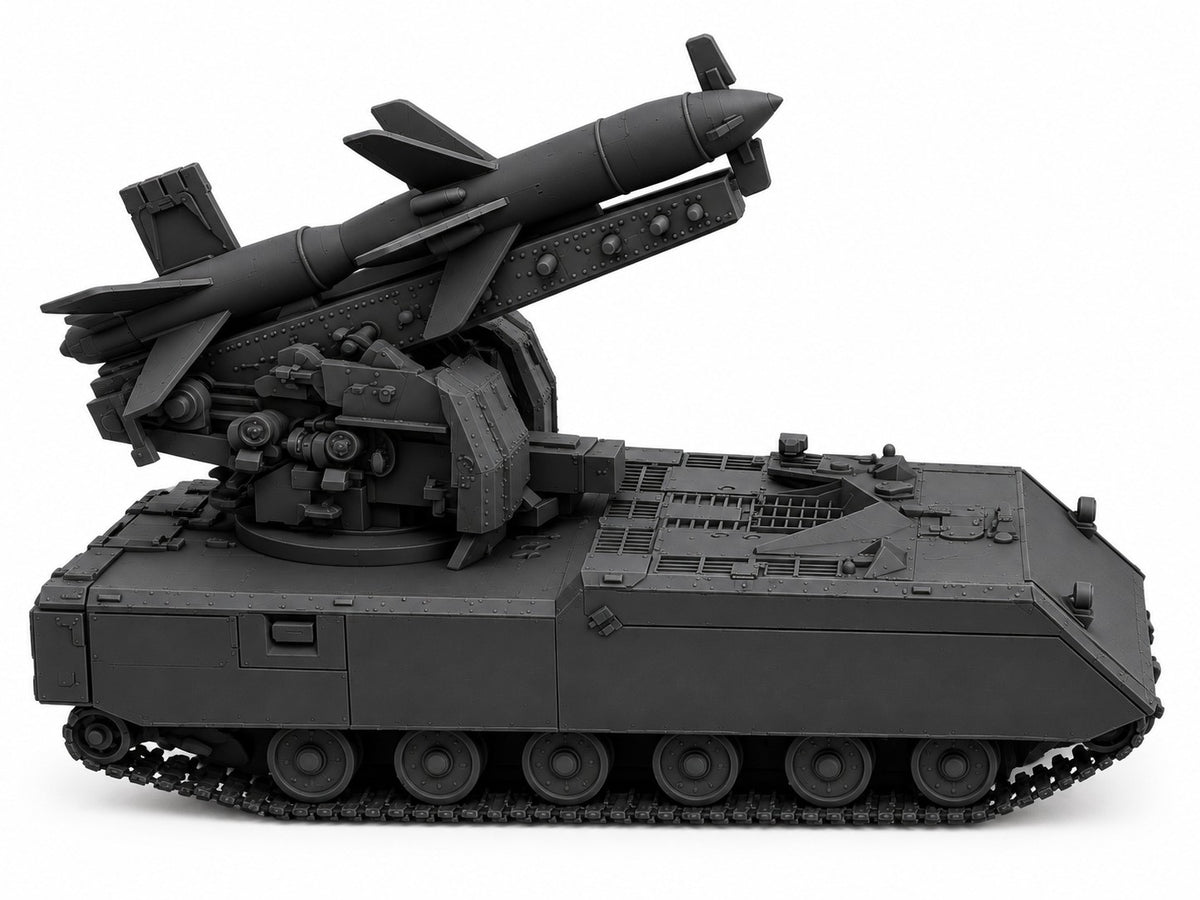 SSMODEL 1/72 1/144 Multi Scale Rheintochter auf Maus german Resin Model TSS0512 — detail view 4