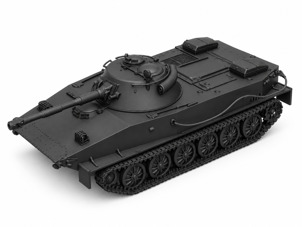 SSMODEL 1/72 1/144 PT-76 Soviet light amphibious tank Resin Model Kit TSS0294
