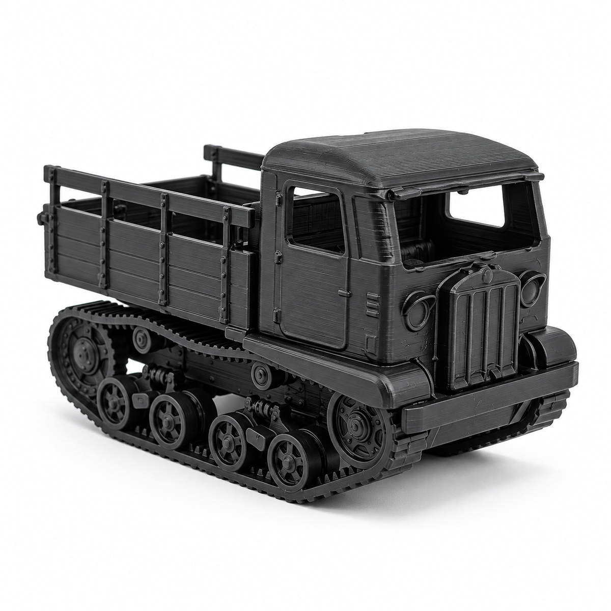 SSMODEL1/72 1/144 WW2 STZ-5 Tractor 122mm Howitzer M1910/30 Resin Model TSS1098 — detail view 10