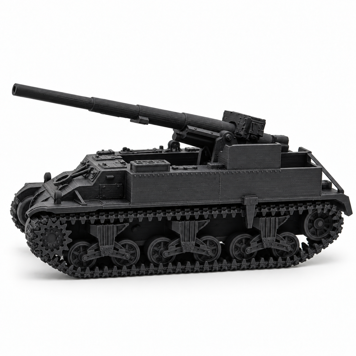 SSMODEL 1/72 1/144 WWII US M12 Gun Motor Carriage D-Day Resin Model Kit TSS0872 — detail view 3