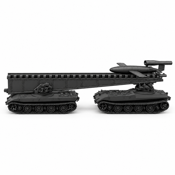 SSMODEL 1/72 1/144 Multi ScaleV-1 auf E-100 Ausf.B German missile MODEL TSS0332