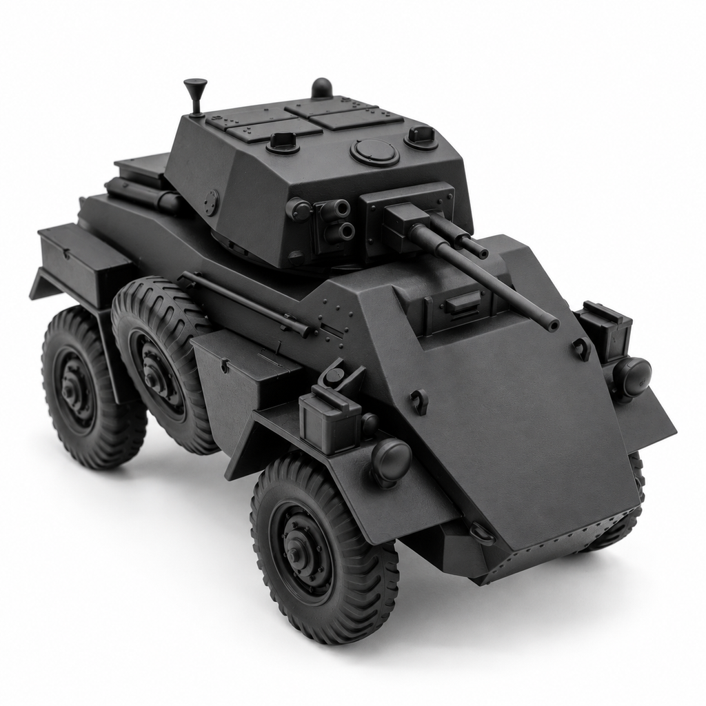 SSMODEL 1/72 1/144 Multi-Scale WWII British Armored Car Mk.IV Model Kit TSS1255