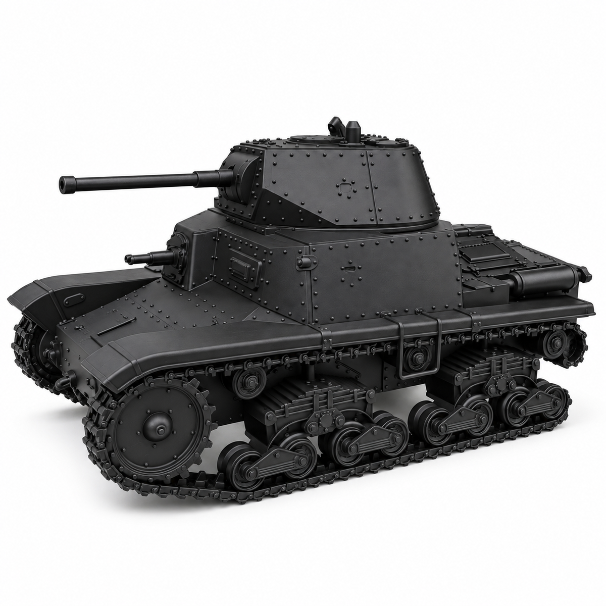 SSMODEL 1/72 1/144 Multi Scale Carro Armato M15/42 Italy Resin MODEL KIT TSS0785 — detail view 10