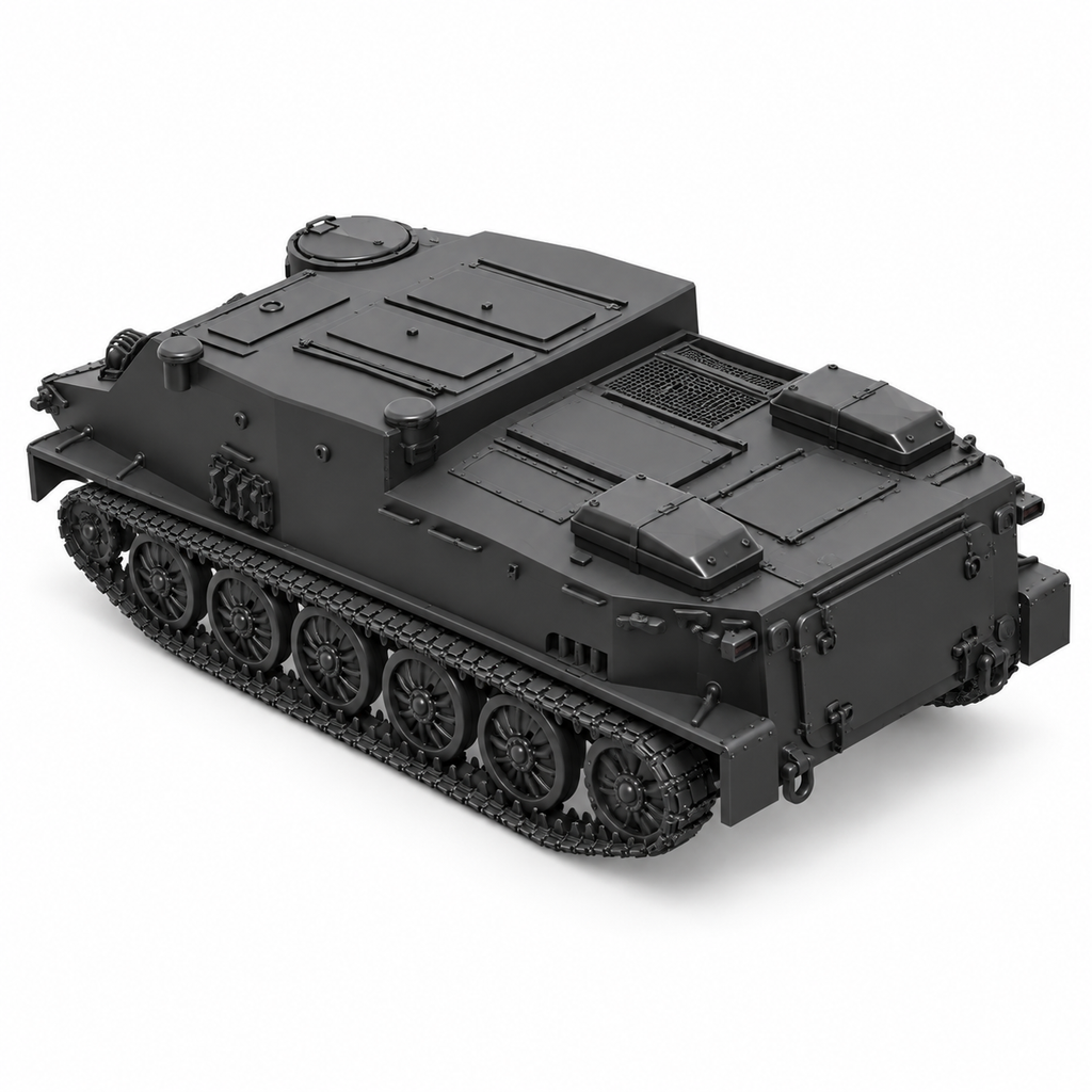SSMODEL1/72 1/144 Multi Scale BTR-50 tank Resin Model Kit TSS0569