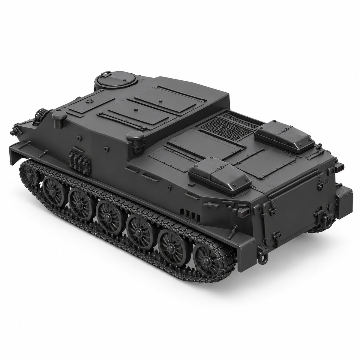 SSMODEL1/72 1/144 Multi Scale BTR-50 tank Resin Model Kit TSS0569 — detail view 4