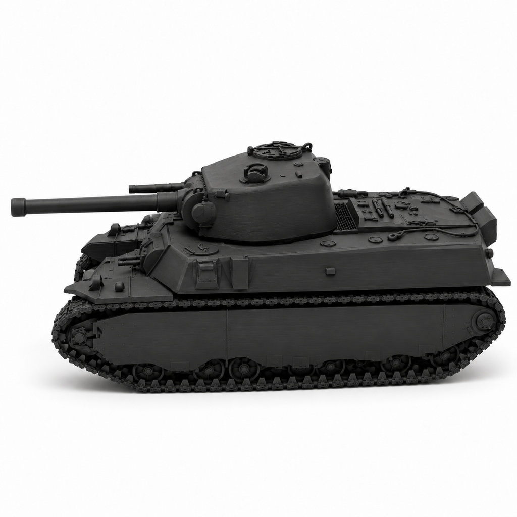 SSMODEL 1/72 1/144 Multi-Scale M6 Heavy Tank Resin MODEL KIT TSS0220