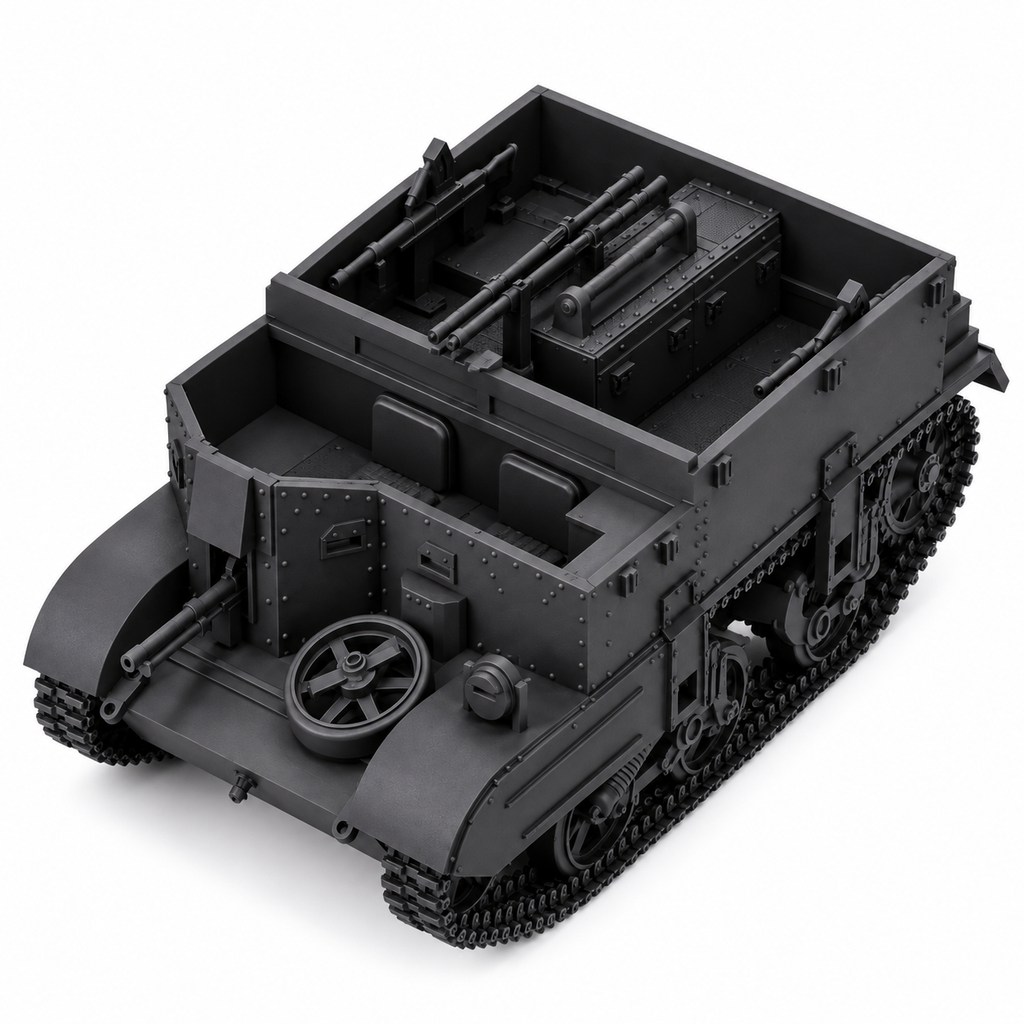 SSMODEL 1/72 1/144 Multi Scale Bren Carrier Universal Carrier Model Kit TSS0771