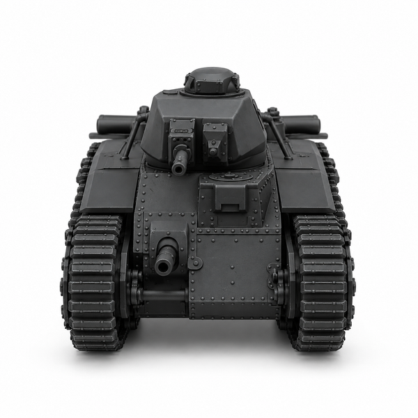 SSMODEL 1/72 1/144 Multi Scale Heavy Tank Char B1 bis France Resin MODEL TSS0793