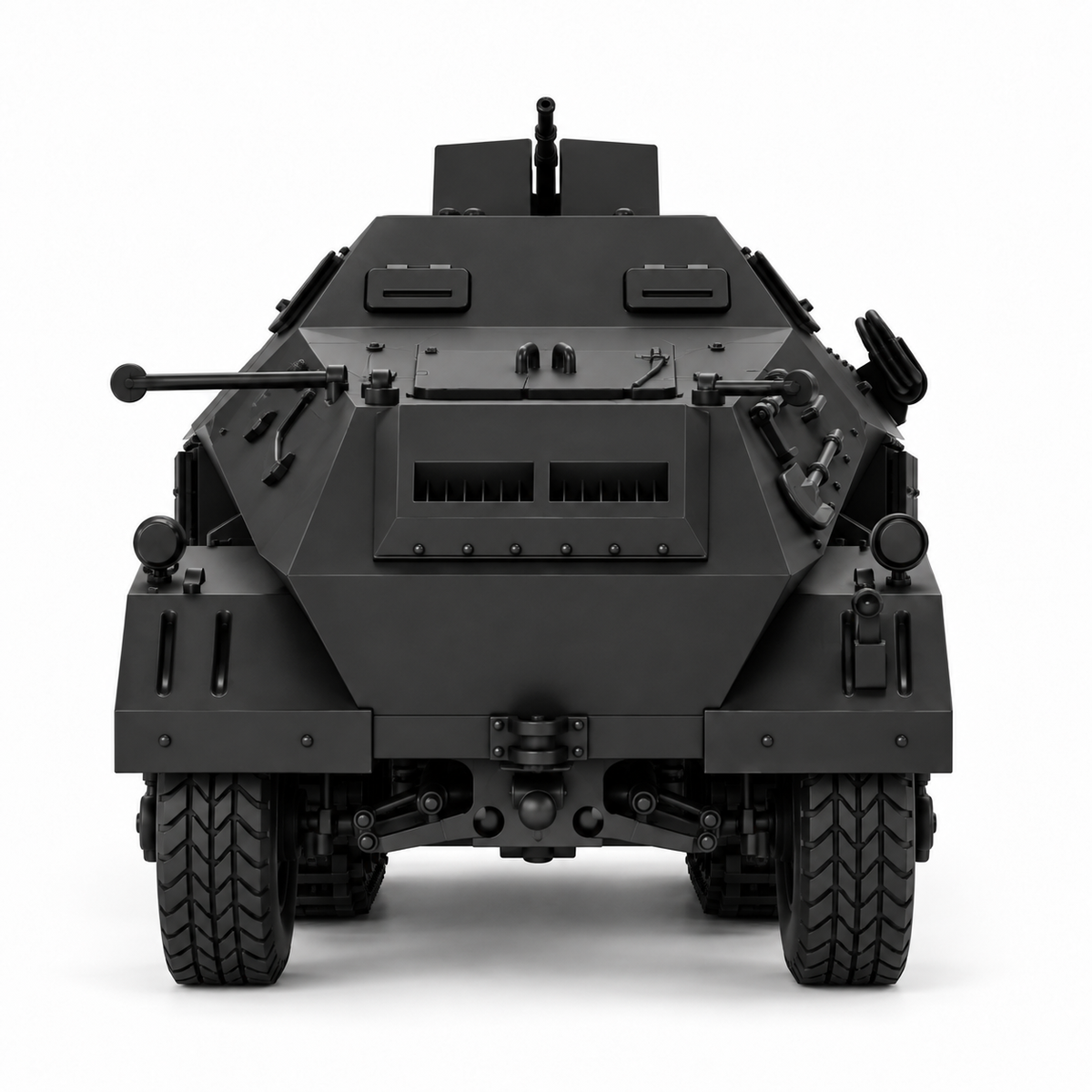 SSMODEL 1/72 1/144 Half-track Sd.Kfz.8 DB10 Gepanzerte 12t Resin MODEL TSS0945 — detail view 2