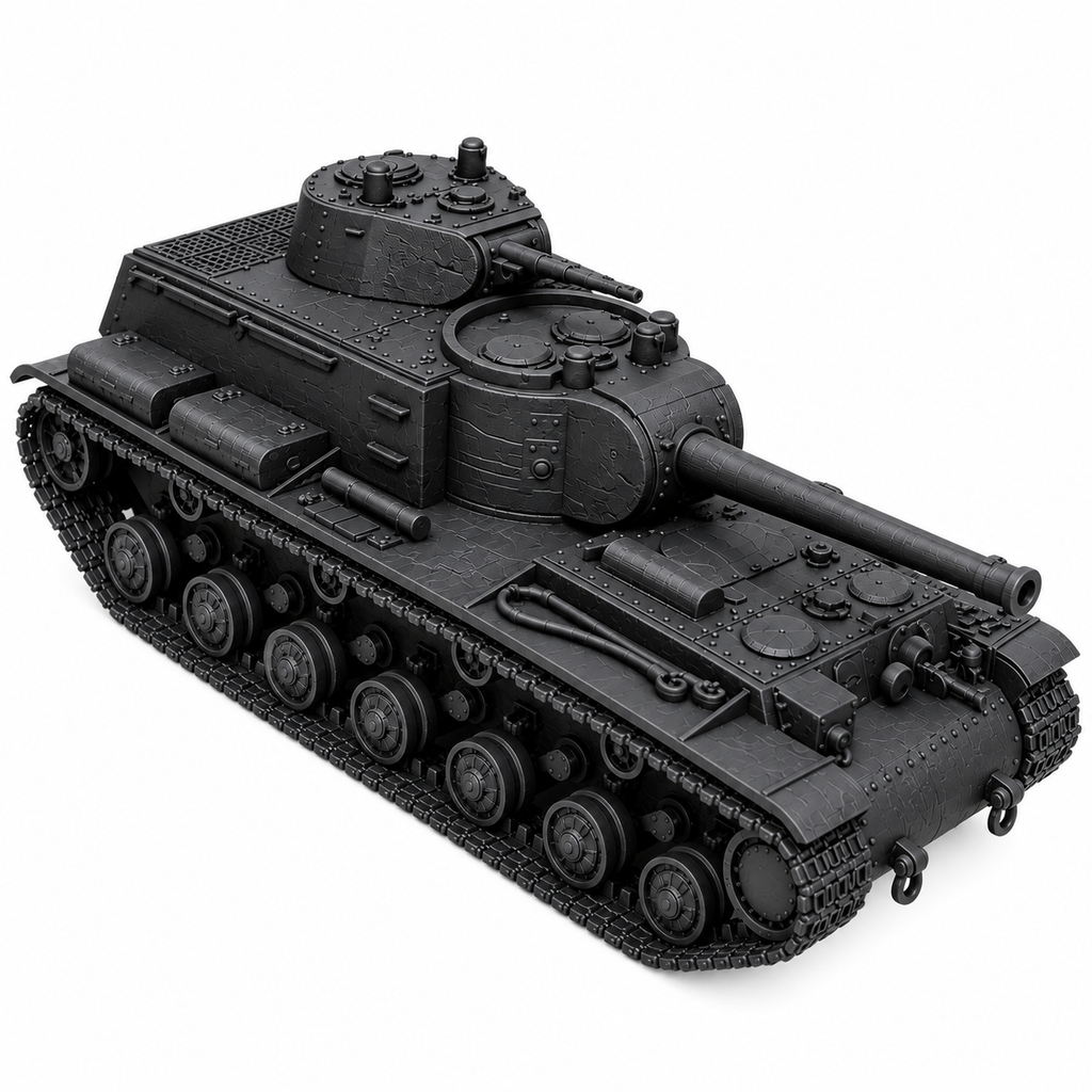 SSMODEL 1/72 1/144 Multi Scale KV-4 K tank Resin Model Kit TSS0092