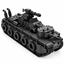 SSMODEL 1/32 1/35 1/48 1/64 Cyberpunk T-35 Tank & Kubelwagen Set Model TSS1250