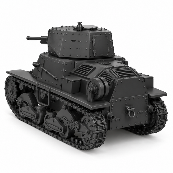 SSMODEL 1/72 1/144 Multi Scale Carro Portamunizioni L40 Tank Resin MODEL TSS0788