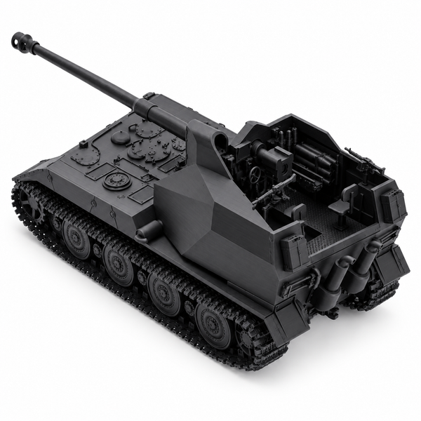 SSMODEL 1/72 1/144 WW2 German Waffentrager auf E100 Tank Resin Model Kit TSS1008