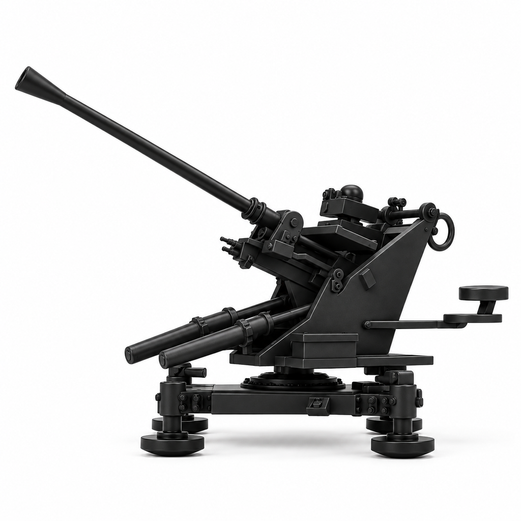 SSMODEL 1/72 1/144 A-gun 3.7cm Flak 36 on cross Gunner Resin MODEL KIT TSS1449