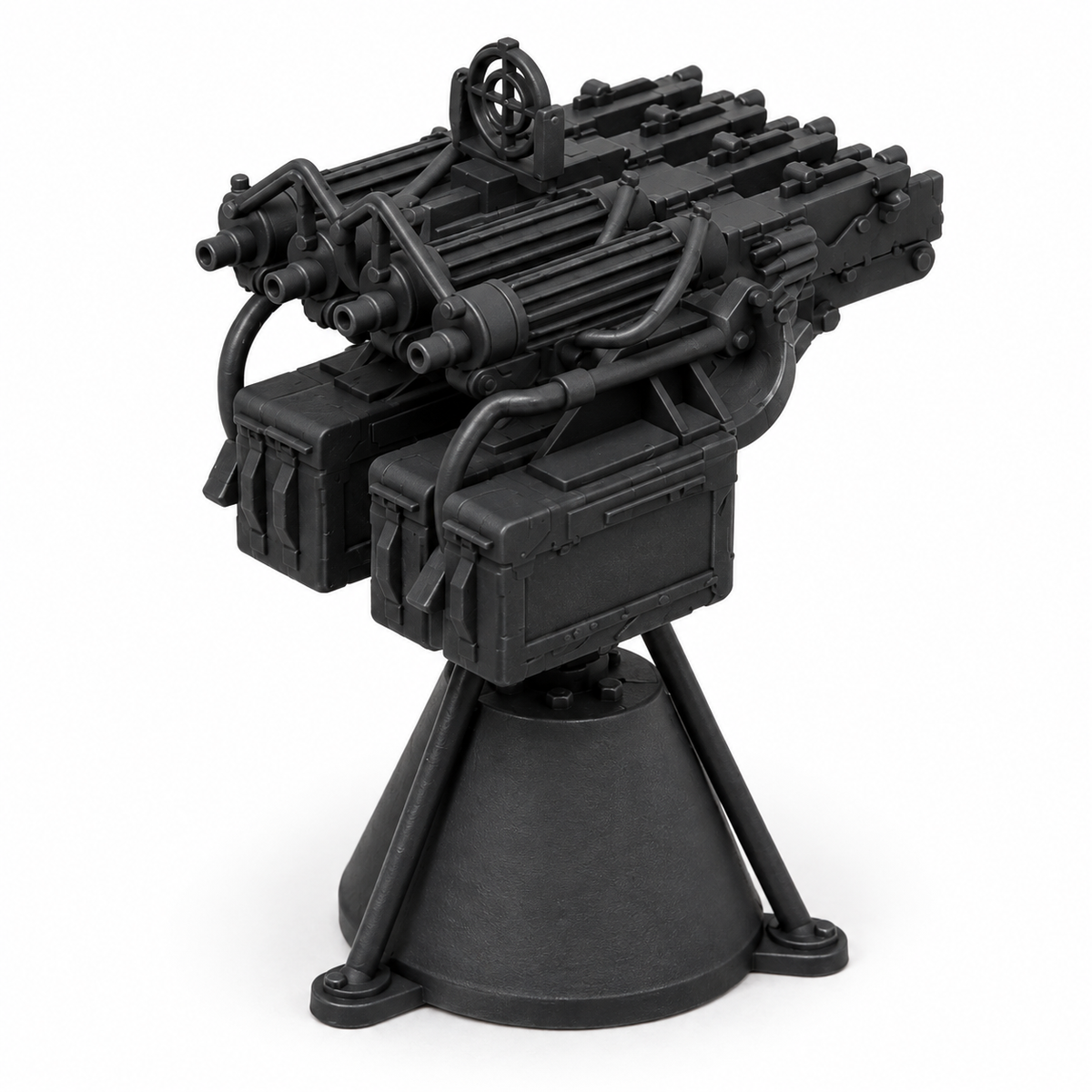SSMODEL 1/72 1/144 Multi Scale M4 AA-machine Resin MODEL KIT TSS0434 — detail view 18