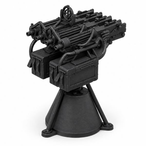 SSMODEL 1/72 1/144 Multi Scale M4 AA-machine Resin MODEL KIT TSS0434