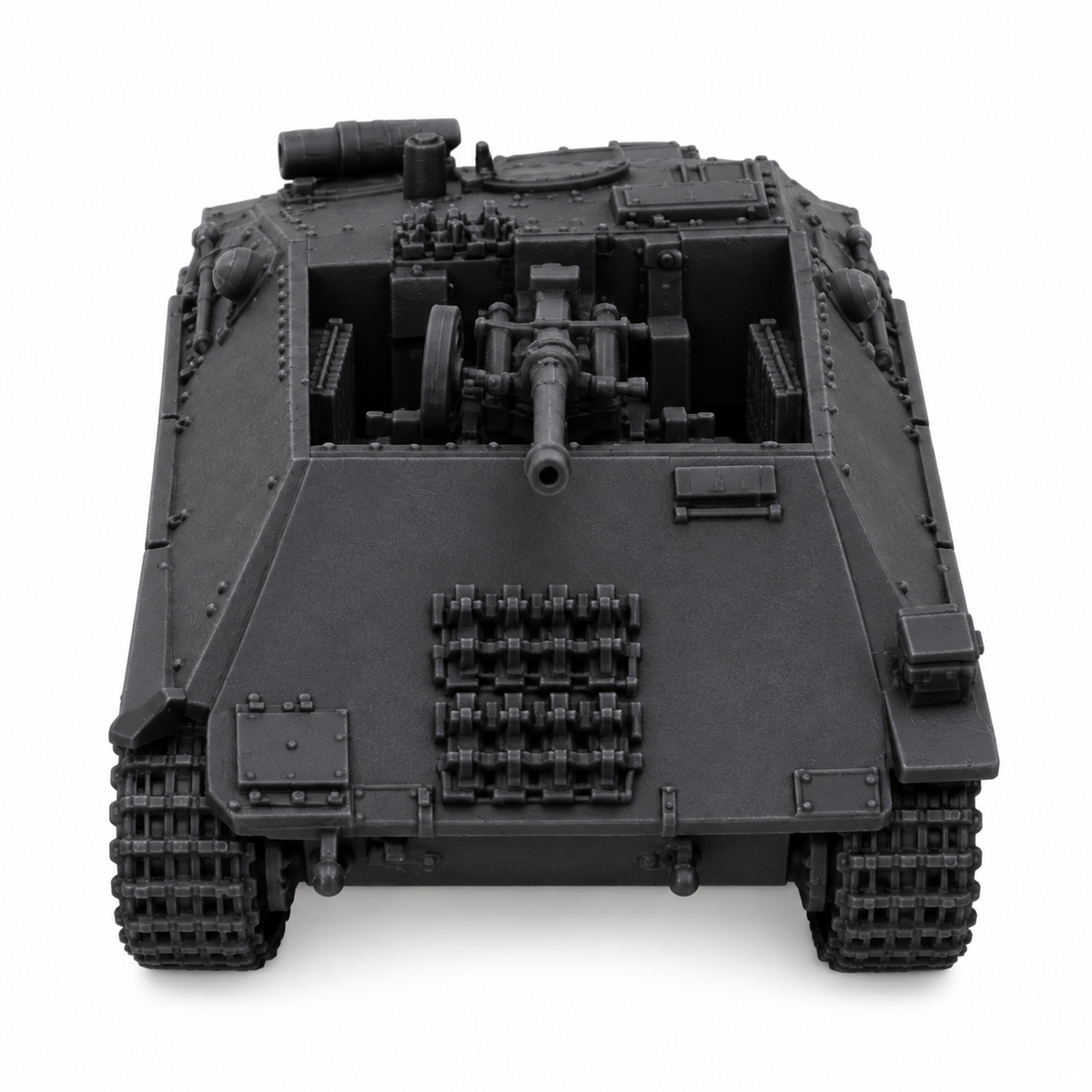 SSMODEL 1/72 1/144 Bergepanzer 38t Hetzer mit 2cm FlaK 38 tank Model Kit TSS0173 — detail view 2
