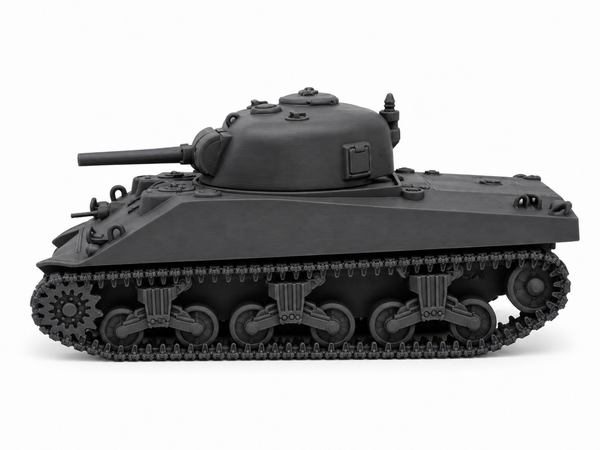 SSMODEL 1/72 1/144 Multi Scale M4A2 Sherman 75mm Medium Tank US MODEL TSS1313