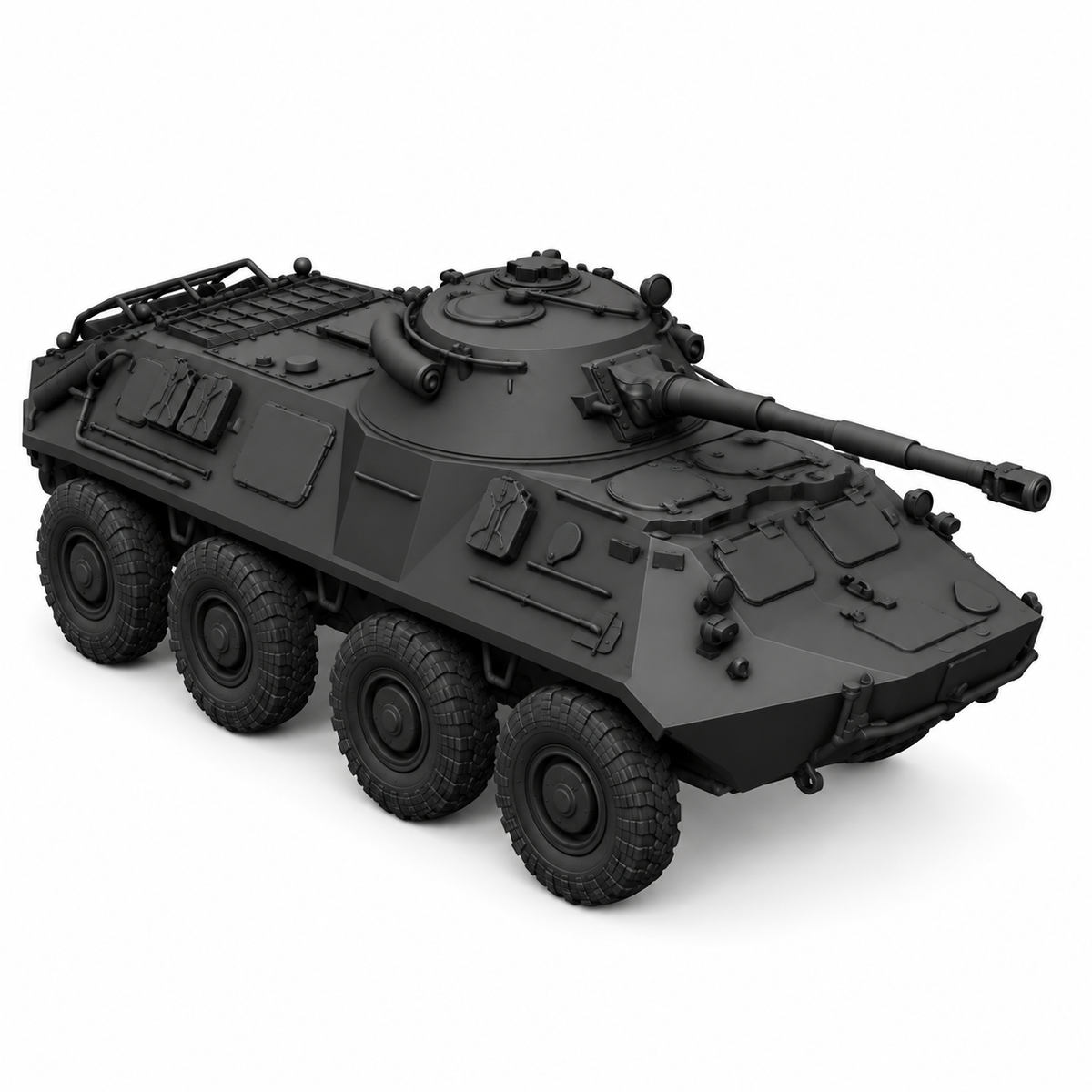 SSMODEL 1/72 1/144 Multi Scale KT-76 Soviet Cold War Light Tank MODEL TSS0395 — detail view 2